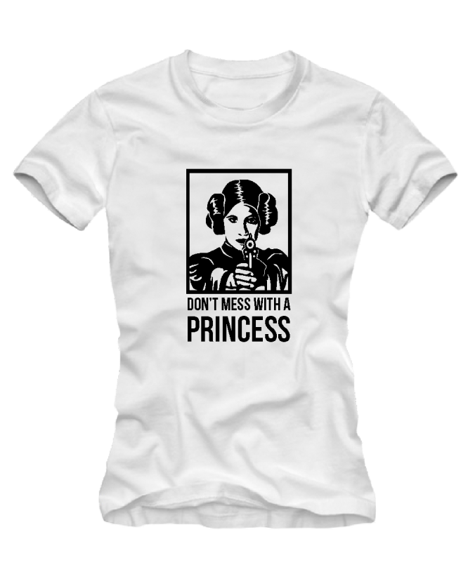  Marškinėliai Star wars princess